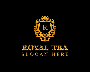 Premium Royal Crest logo design