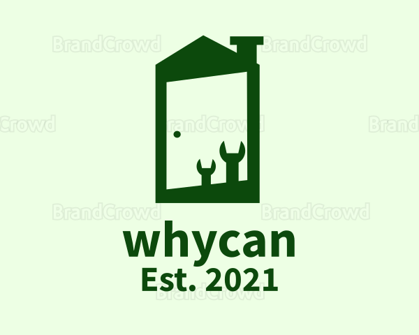 Green Home Fixture Logo