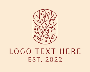 Landscaper - Organic Tree Lifestyle Wellness logo design