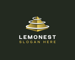 Desert - Finance Firm Pyramid logo design