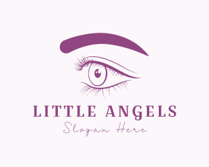 Eyelash Extension - Beauty Eye Makeup logo design