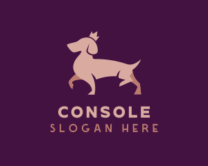 Grooming - Crown Dog Puppy logo design