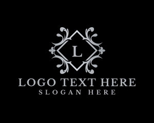 Expensive - Elegant Ornament Crest logo design