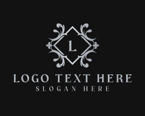 Elegant Ornament Crest logo design