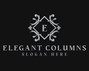 Elegant Ornament Crest logo design