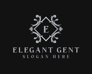 Elegant Ornament Crest logo design