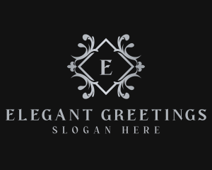 Elegant Ornament Crest logo design