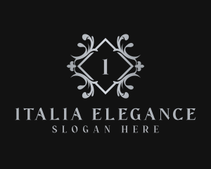 Elegant Ornament Crest logo design