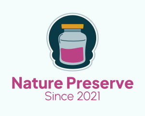 Preserve - Jam Container Jar logo design