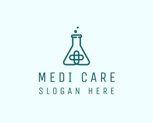 Pharmaceutic - Medical Lab Flask logo design