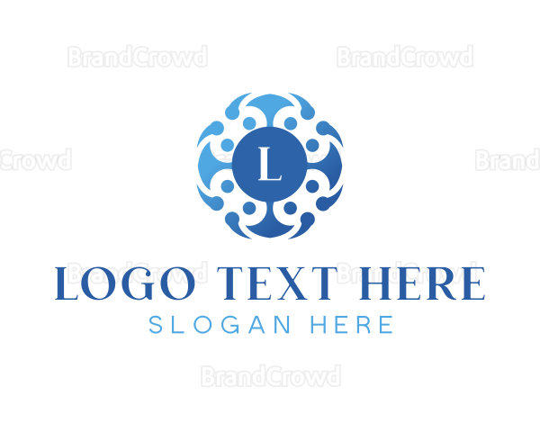 Mandala Floral Luxury Boutique Logo