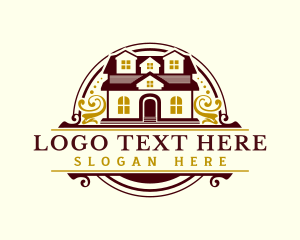 Residential - Real Estate House Villa logo design