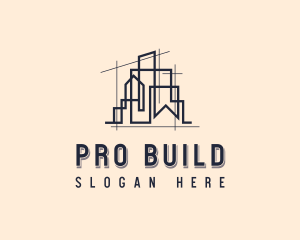 Building Engineering Architect  logo design