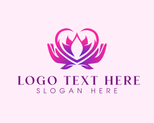 Skincare - Beauty Lotus Massage logo design