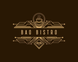 Coffee Bistro Cafe logo design