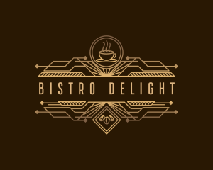 Coffee Bistro Cafe logo design