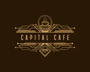 Coffee Bistro Cafe logo design