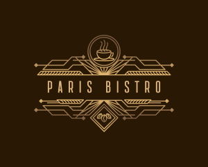 Coffee Bistro Cafe logo design