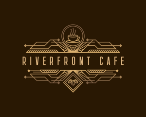 Coffee Bistro Cafe logo design