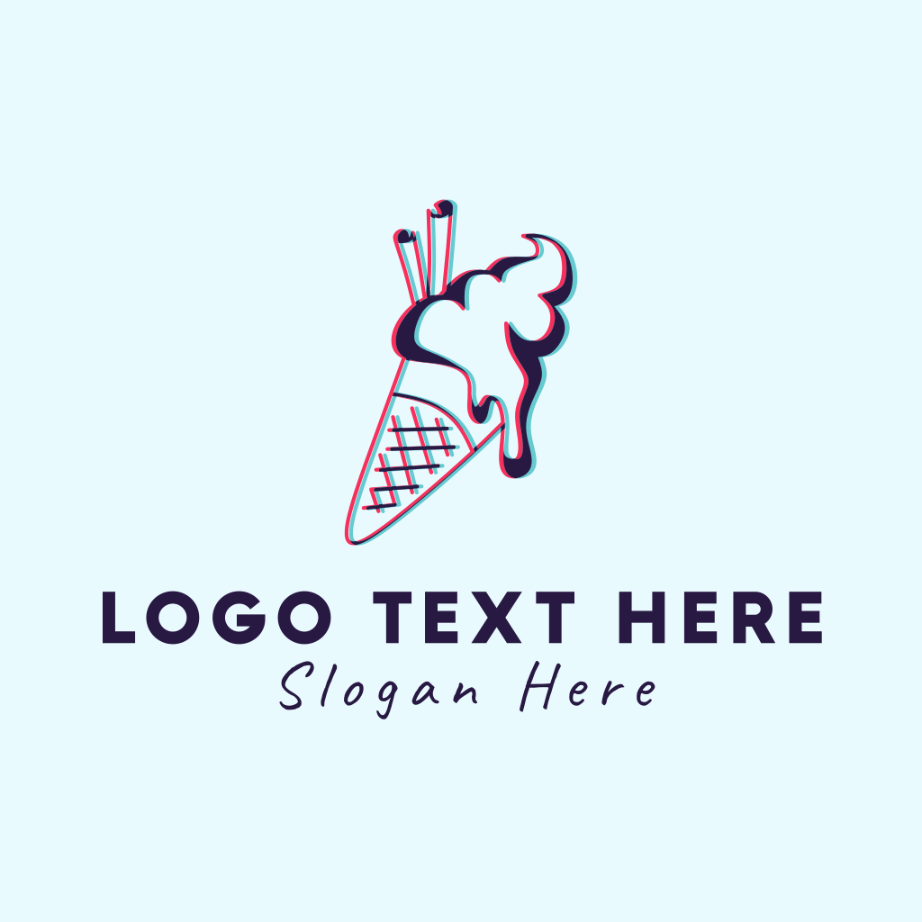 Sweet Ice Cream Dessert Logo | BrandCrowd Logo Maker