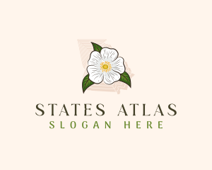 Cherokee Rose Georgia logo design