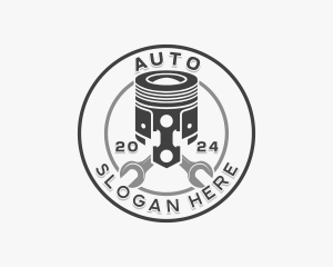 Automotive Piston Mechanic  Logo