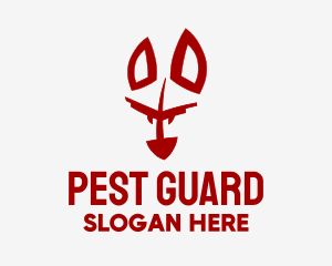 Red Guard Dog logo design