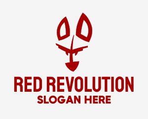 Red Guard Dog logo design