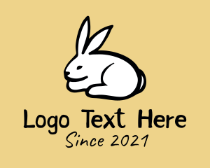 Animal - Rabbit Animal Cartoon logo design