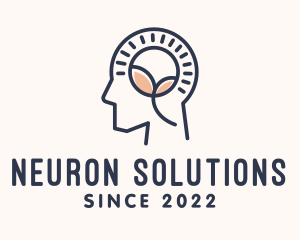 Neuron - Mental Health Psychologist logo design