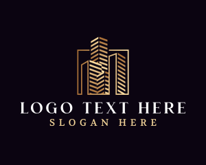 Residential - Luxury Real Estate City logo design