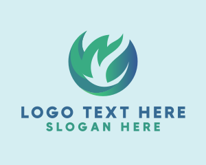 Vegan - Letter W Plant logo design