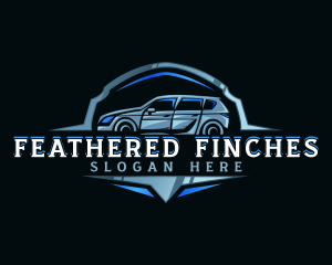 Modern Car Automobile Emblem logo design