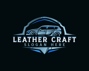 Modern Car Automobile Emblem logo design