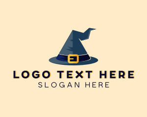Magician - Wizard Witch Hat logo design