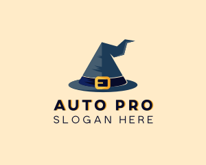 Magician - Wizard Witch Hat logo design