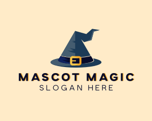 Wizard Witch Hat logo design