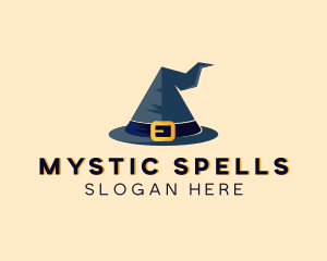 Witch - Wizard Witch Hat logo design