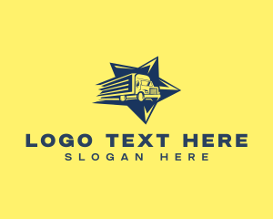 Pickup - Star Truck Speed logo design