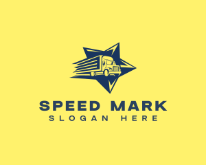 Star Truck Speed logo design