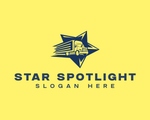 Star Truck Speed logo design