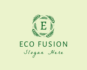 Eco Palm Leaves logo design