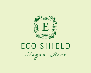 Eco Palm Leaves logo design