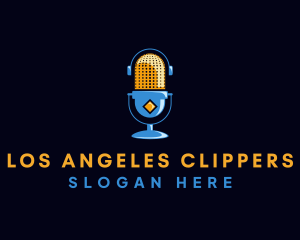 Podcast Media Entertainment Logo