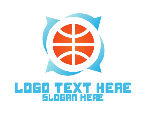 Dart Player - Basketball Sports Team logo design