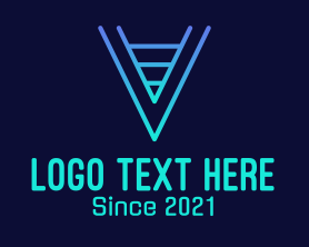 Cyber - Cyber Letter V logo design