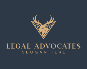 Deer Financing Advisory logo design