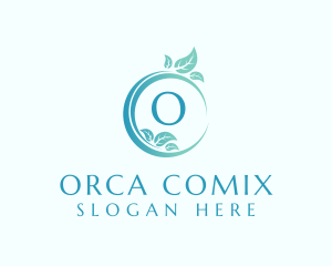 Circle - Organic Leaf Garden logo design
