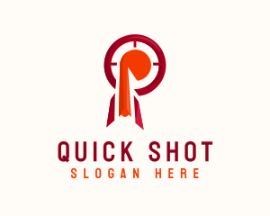 Shoot - Business Target Letter P logo design