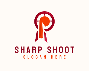 Shoot - Business Target Letter P logo design